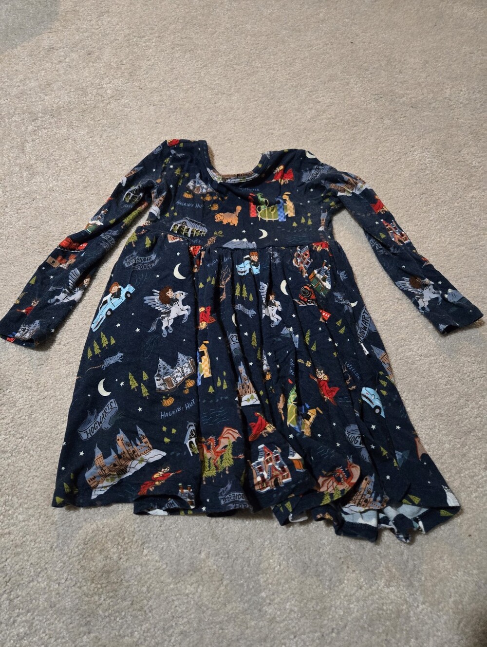 Little Sleepies Harry Potter Long Sleeve 2T Dress